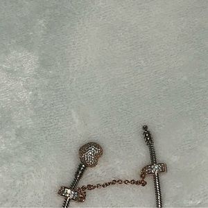 Pandora Rose Gold Safety Chain